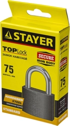 STAYER  75 мм, навесной замок (37160-75) 37160-75