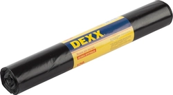 DEXX  120 л, 10 шт, черные, мусорные мешки (39151-120) 39151-120