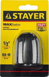 STAYER  10 мм, 1/2″, быстрозажимной патрон для дрели (29052-10-1/2) 29052-10-1/2