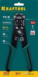 KRAFTOOL  TK-6, 0.2 - 6 мм2, автоматический стриппер (22635) 22635