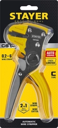 STAYER  CS-50, 0.2 - 6 мм2, автоматический стриппер, Professional (22636) 22636_z01