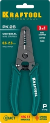 KRAFTOOL PK-26, 0.6 - 2.6 мм, многофункциональный стриппер (22660-15) 22660-15_z01