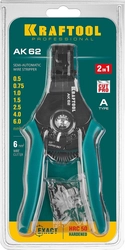 KRAFTOOL  АК-62, 0.5 - 6 мм2, полуавтоматический стриппер (22681) 22681