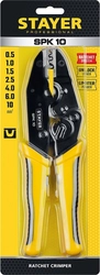 STAYER  SPK-10, 0.5 - 10 мм2, пресс-клещи для медных наконечников, Professional (45440) 45440