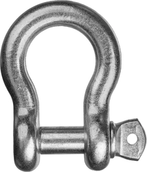 ЗУБР  1/2″ (12.7 мм), 6 шт, палец 16 мм, г/п 2 тн, цинк, омегообразная скоба, Профессионал (304525-13) 304525-13