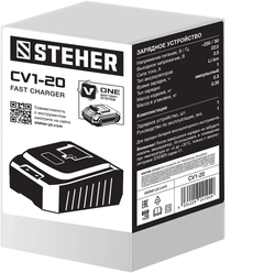 STEHER  V1, 18 В, 3.5 А, зарядное устройство для Li-Ion АКБ (CV1-20) CV1-20