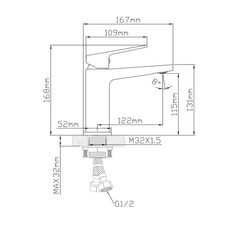 Смеситель L3012МW_Sal oasis 2249