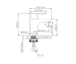 Смеситель L3013МG oasis 2250