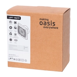 Электровентилятор LOFT 125/183 oasis 448