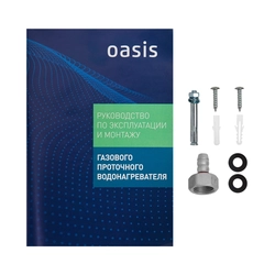 Газовый проточный водонагреватель Oasis Home V-20W oasis 189
