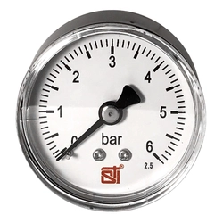 Манометр аксиальный STI ∅50 6 bar (G¼") т тт000018919