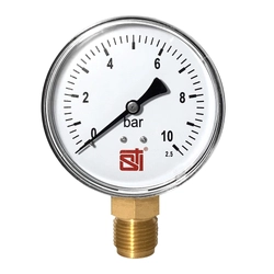 Манометр радиальный STI ∅80 10 bar (G½") т тт000018930