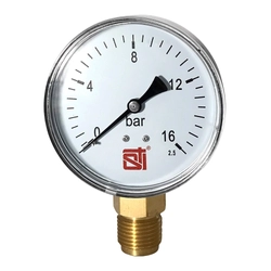 Манометр радиальный STI ∅80 16 bar (G½") т тт000018931