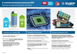 ЗУБР  T7, 18 В, 4.0 А·ч, аккумуляторная батарея, Профессионал (S-18-4 T7) S-18-4 T7