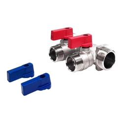 Коллектор распределительный STI ГШ 3/4" (НР 1/2"х2 вых.) т тт000019001