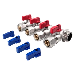 Коллектор распределительный STI ГШ 3/4" (обжим 16х4 вых.) т тт000019006