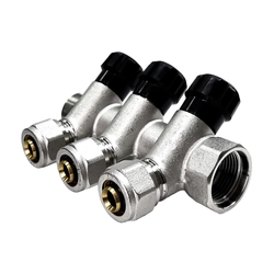 Коллектор регулирующий STI ГШ 3/4" (обжим 16х3 вых.) т тт000019038