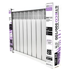 Биметаллический радиатор STI ECO RUS BM 500/100 10 сек. т тт000015900