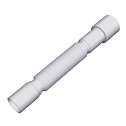 T003 Гибкая труба 40х40-50 (гофротруба) 345-715 мм. т 00000002963