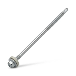 Саморез для сэндвич панелей 6,3/5,5х315 шуруп с буром RAL 5005 Kvs 89407016
