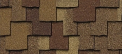 Черепица гибкая CertainTeed Presidential Shake chestnut GL 172576