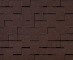 Черепица гибкая RoofShield Премиум Модерн каштан GL 233558
