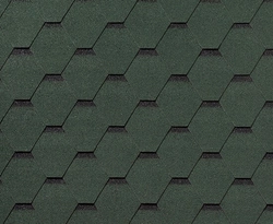 Черепица гибкая RoofShield Фемили Лайт Стандарт зеленый с оттенением GL 233618