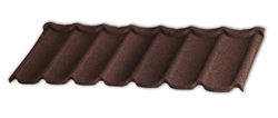 Лист композитной черепицы Gerard Diamant chestnut GL 670477