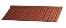 Лист композитной черепицы Gerard Shake rosso GL 670279