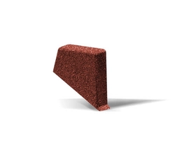 Заглушка планки торцевой правая для композитной черепицы Metrotile красный GL 153486