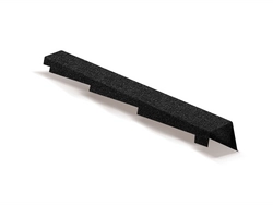 Планка торцевая правая для композитной черепицы Metrotile черный (1,25м) GL 162449