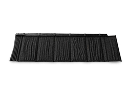 Лист композитной черепицы Metrotile iShake черный GL 430208