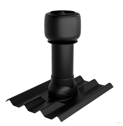 Комплект утеплённой трубы для Черепицы Ондулин черный GL 556732