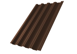 Профнастил НС44R Grand Line 0,5 PurPro матовый RAL 8017 шоколад GL 384891