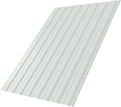 Профнастил С10R Grand Line 0,4 ПЭ RAL 9003 сигнальный белый GL 25067