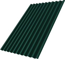 Профнастил С21R Grand Line 0,45 ПЭ слим RAL 6005 зеленый мох GL 760478