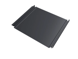 Кликфальц Double Pro Grand Line 0,5 Атлас с пленкой на замках RAL 7024 мокрый асфальт GL 718336