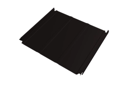Кликфальц Double Pro Line Grand Line 0,45 Drap ТХ двухсторонний с пленкой на замках RAL 9005 черный GL 718961