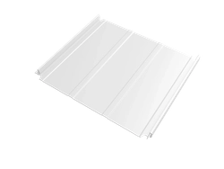 Кликфальц Double Pro Line Grand Line 0,5 Сатин с пленкой на замках RAL 9003 сигнальный белый GL 719149