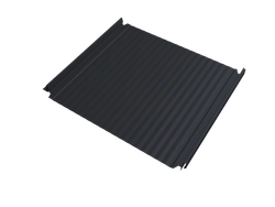 Кликфальц Double Pro Гофр Grand Line 0,5 ПЭ слим с пленкой на замках RAL 7024 мокрый асфальт GL 765532