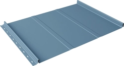 Кликфальц Line Grand Line 0,45 Drap ТХ с пленкой на замках RAL 5024 пастельно-синий GL 805982