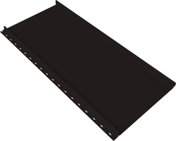 Кликфальц Мини Grand Line 0,45 Drap ТХ двухсторонний с пленкой на замках RAL 9005 черный GL 805989