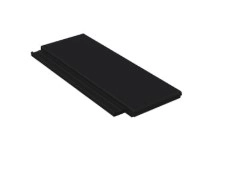 Половинчатая черепица Braas Тегалит черный GL 821163